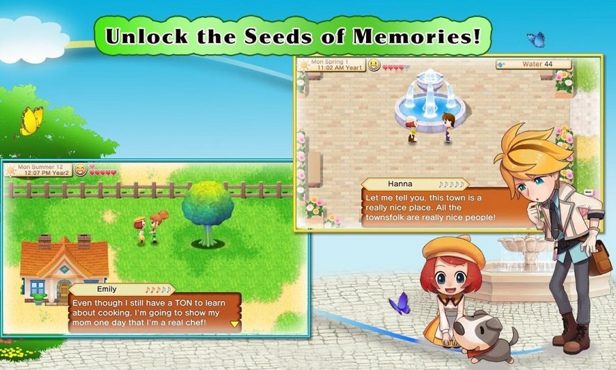 Game Harvest Moon Seeds of Memories (Play Store)